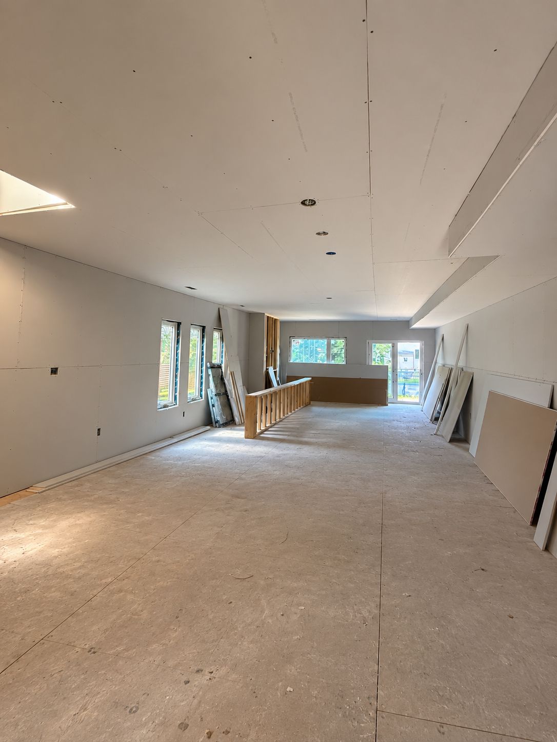 After drywall