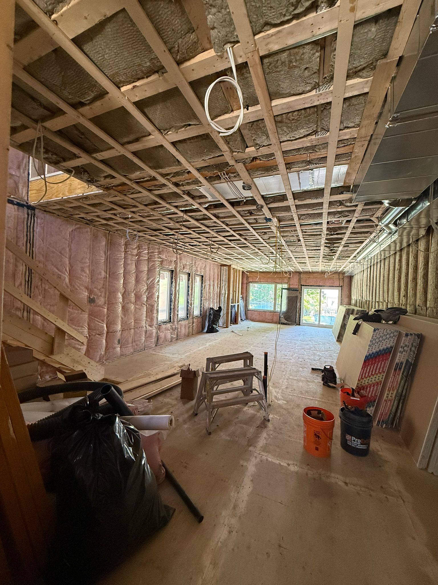 Before drywall